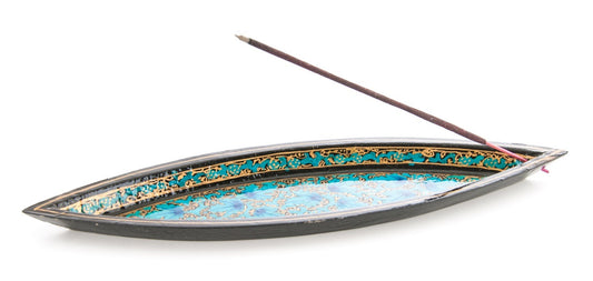 Goldblatt - Räucherstäbchenhalter