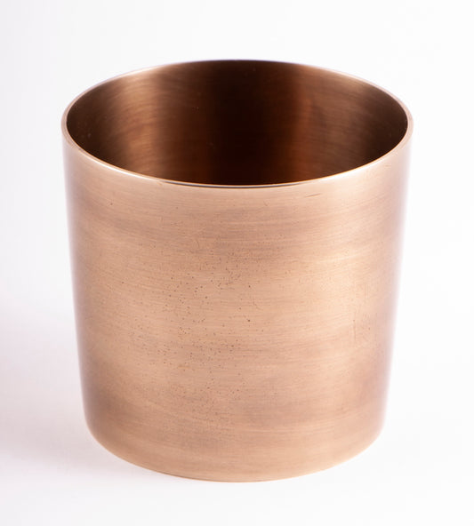 Mail - Räucherstäbchenhalter Messing,  mit Sand und Trichter