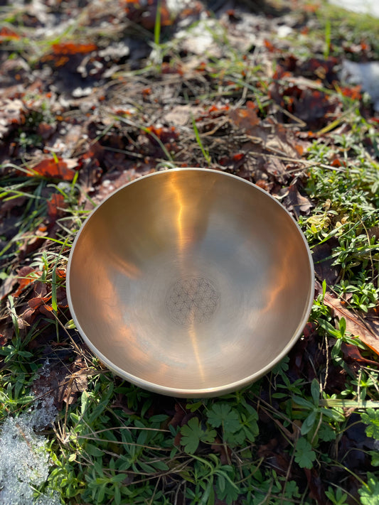 Yoga Klangschale Blume des Lebens - Peter Hess®