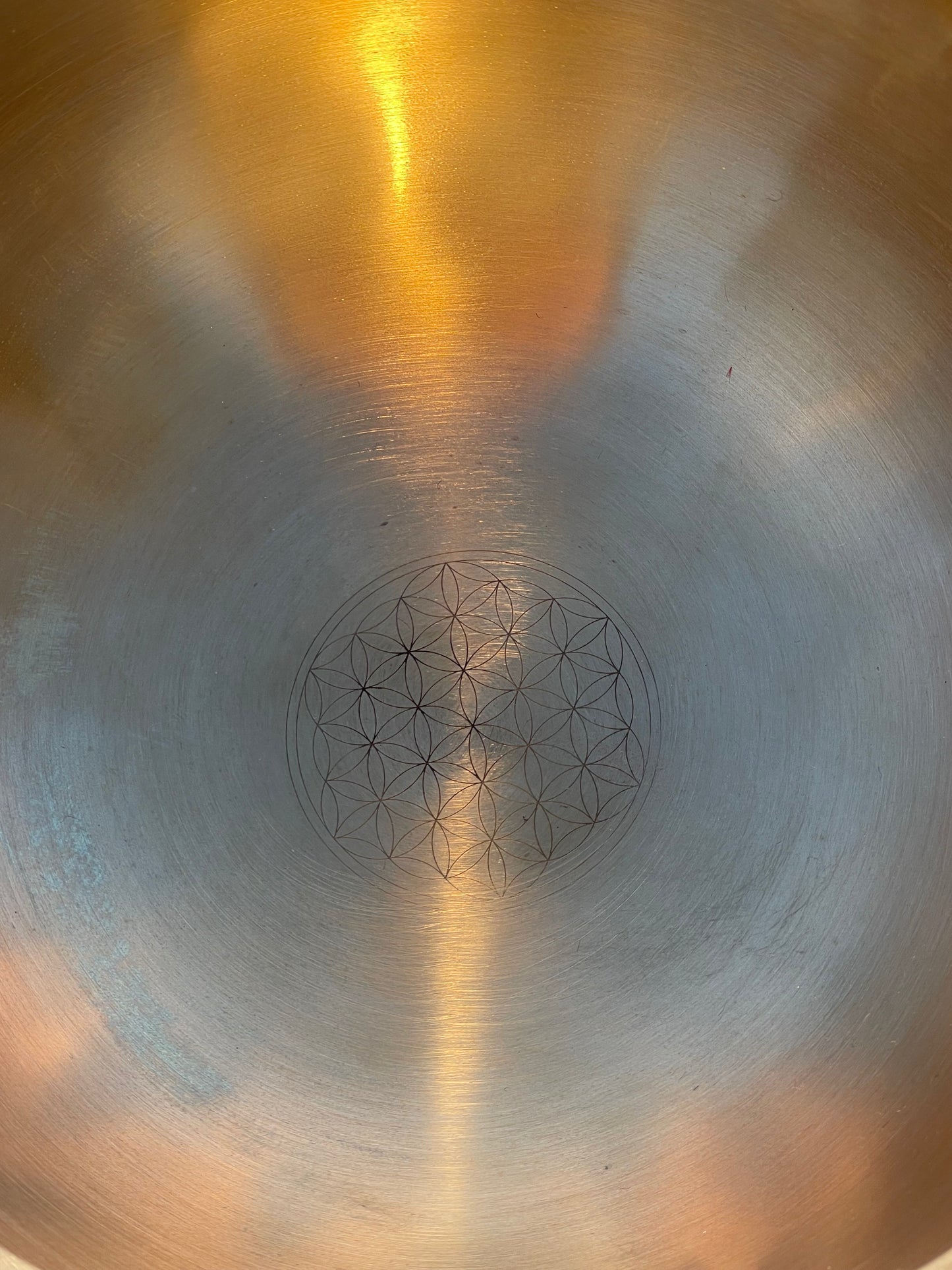 Yoga Klangschale Blume des Lebens - Peter Hess®