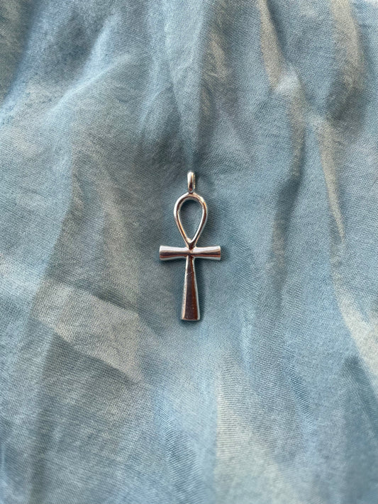 Ankh-Anhänger ohne Stein Silber 925